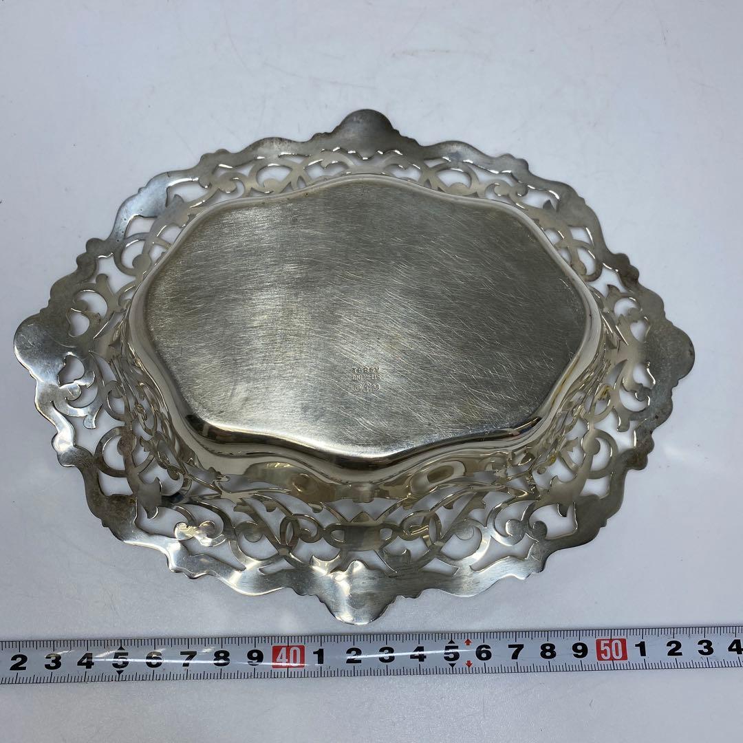 ゴーハム　sterling 透かし鉢　187g トコニ　東さ7-0304②