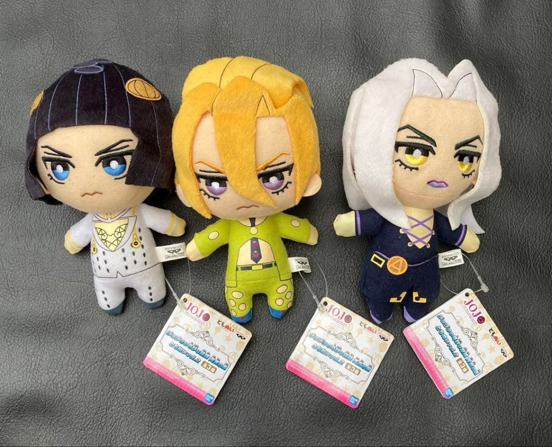 新品　タグ付き　ジョジョの奇妙な冒険　黄金の風　ともぬい　フルコンプリート