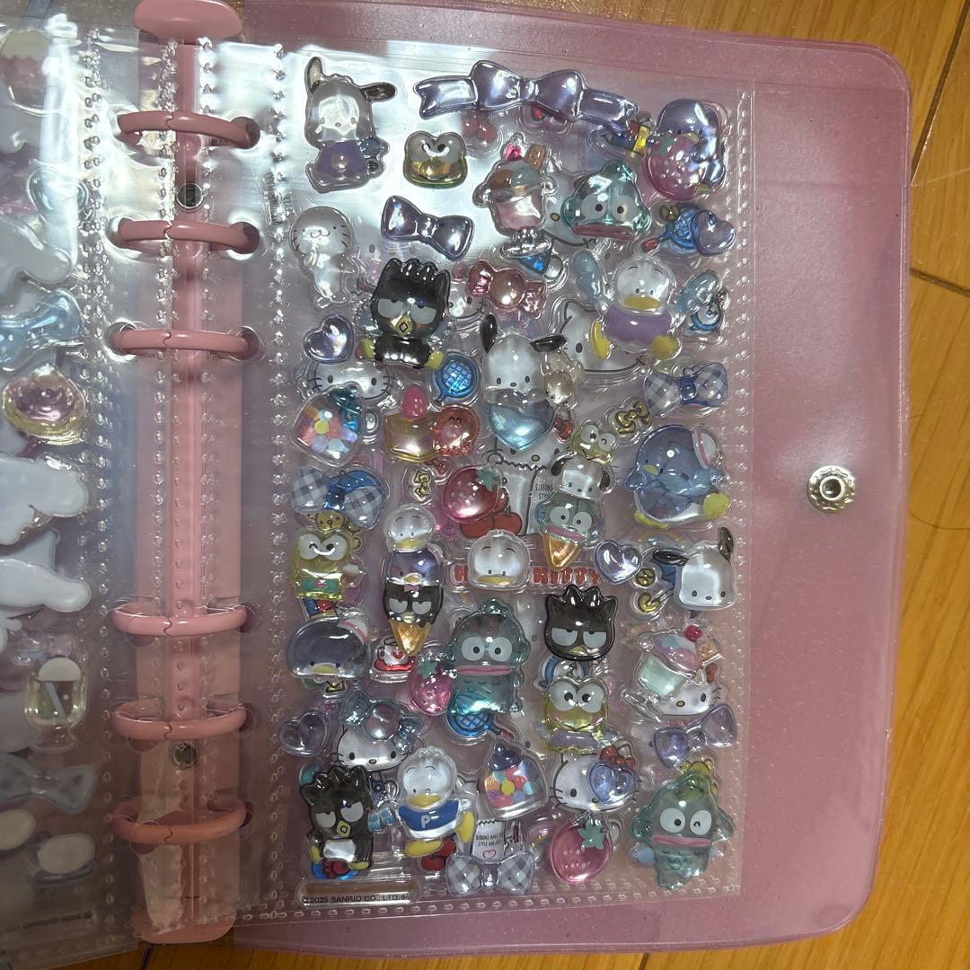 シール帳　完成品　ボンボンドロップシール