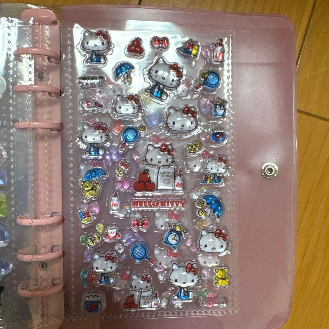 シール帳　完成品　ボンボンドロップシール