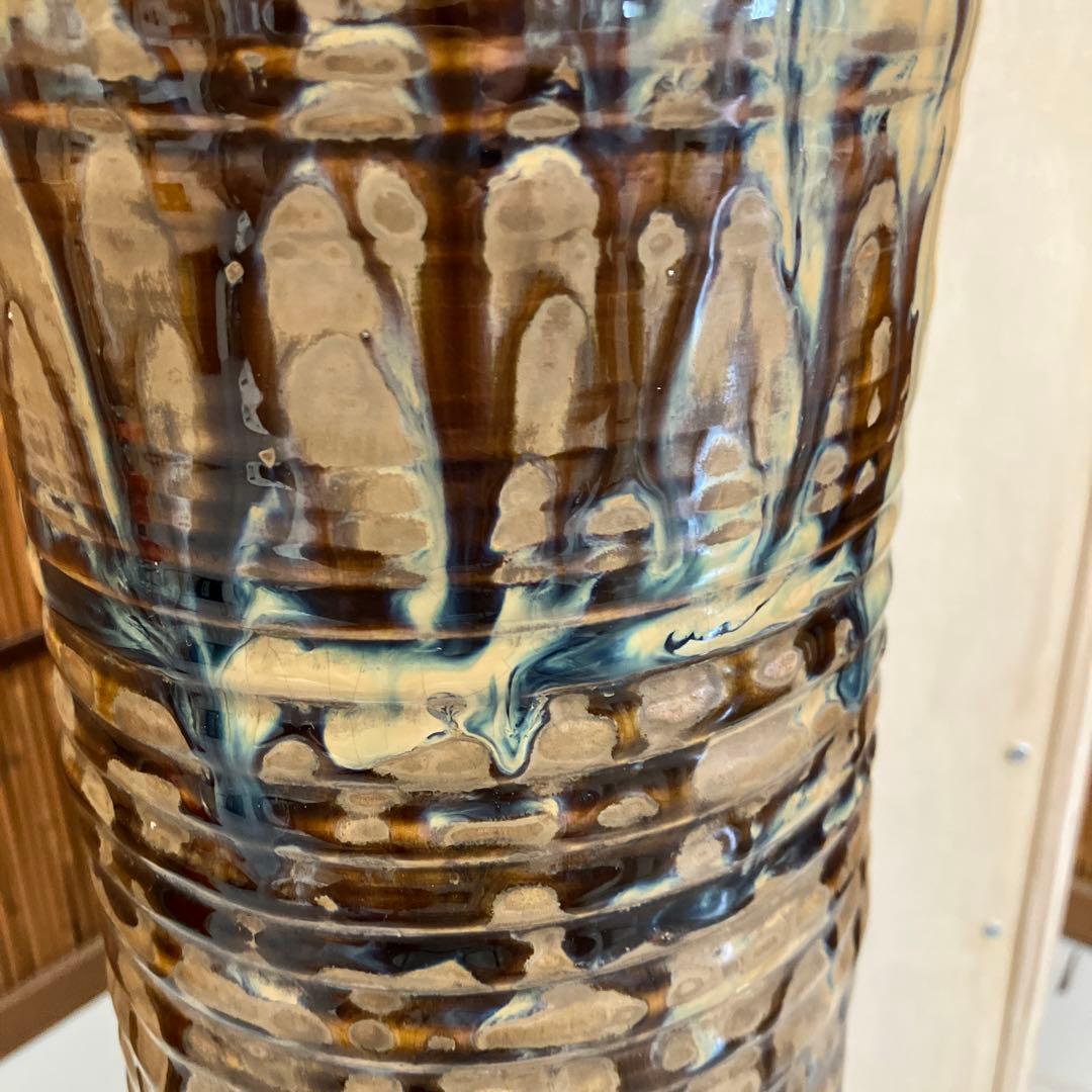 骨董品　華道道具　筒型花器　大正時代から昭和初期　S1068KOTK