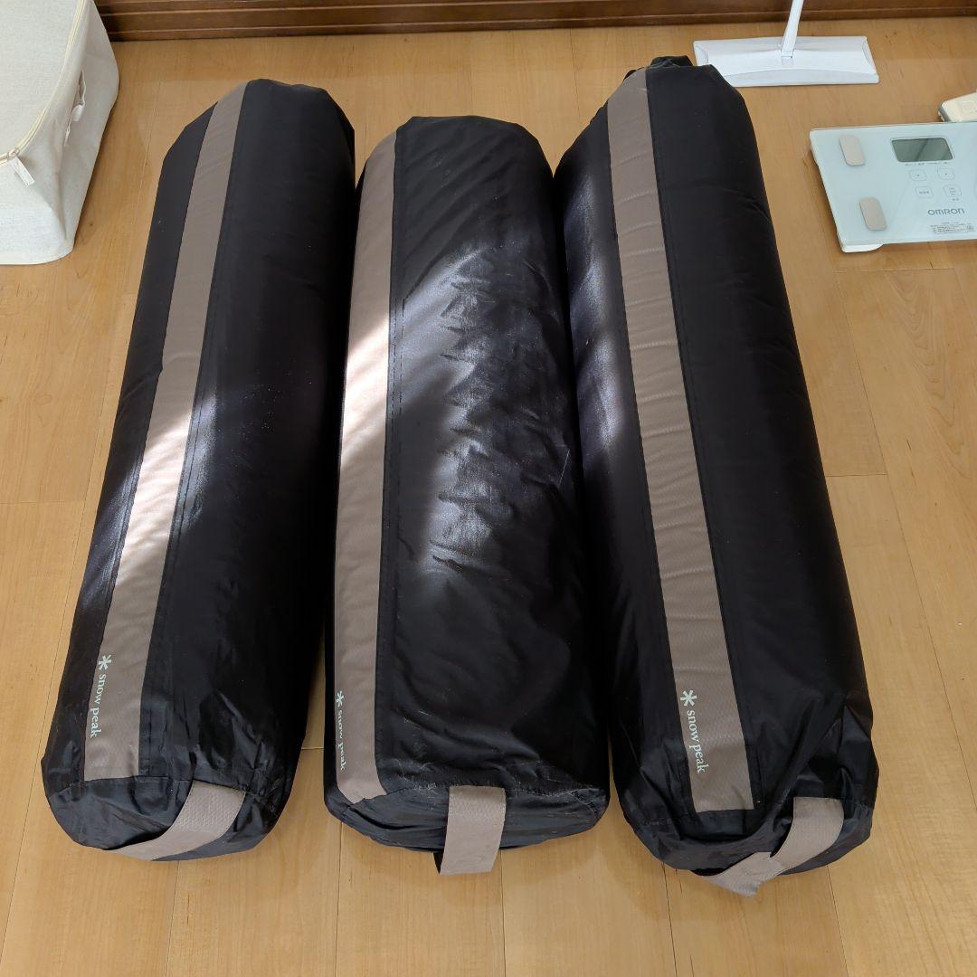 スノーピーク キャンピングマット2.5w TM-193 3個セット