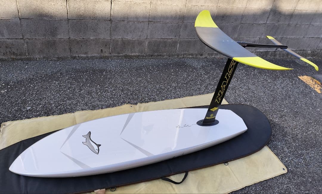 【湘南平塚手渡し】プローンボード/Naish Jet1650Foilセット/美品