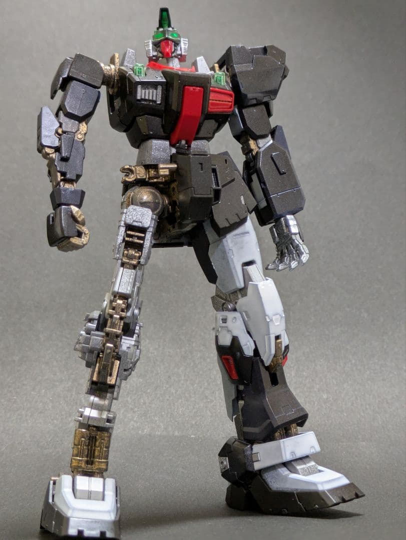 RG　ガンダムマークII　ロールアウト前風　塗装済　外装パーツ付属