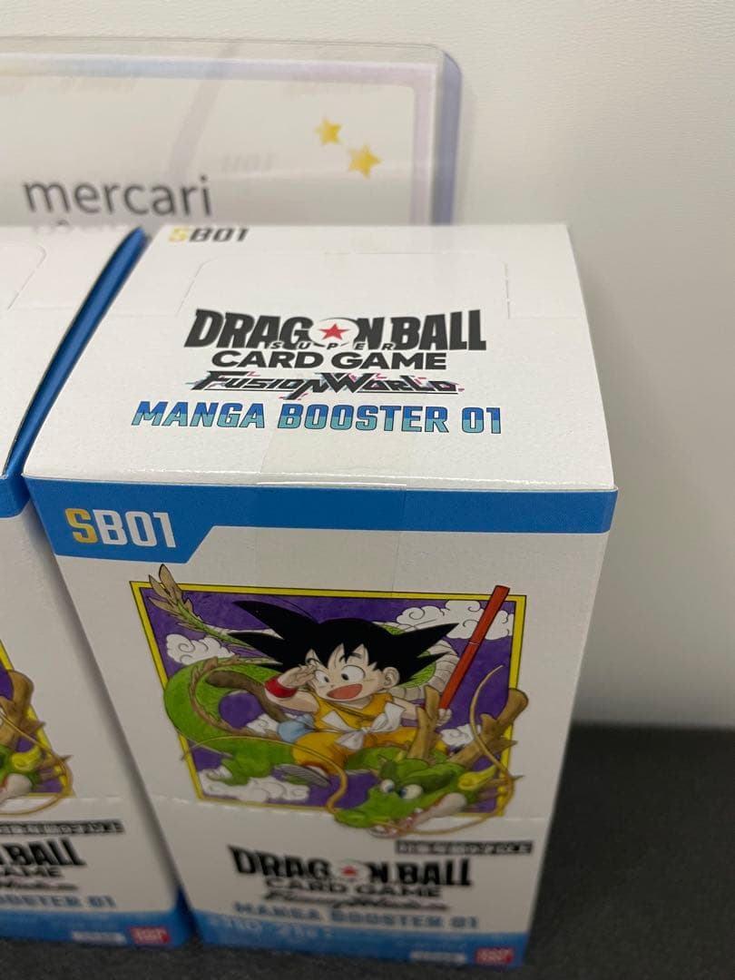 manga booster 01 未開封BOX ２箱セット　テープ付き
