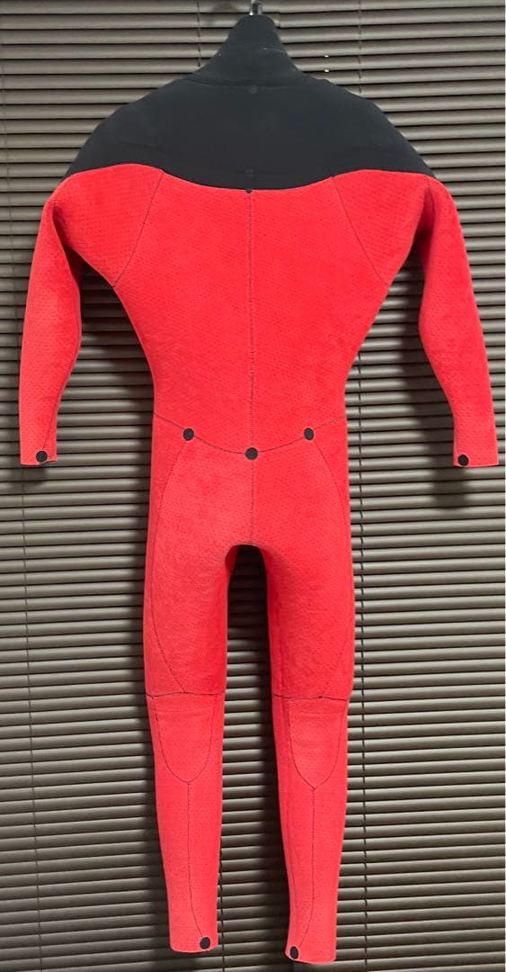 KINGO VON MINGO セミドライ フルスーツ チェストジップ 裏起毛