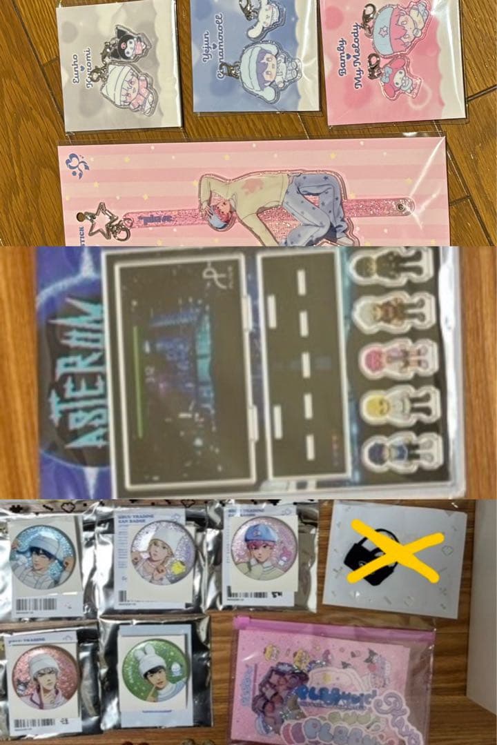 PLAVE PLBBUU ステッカーセット アクリルスティックキーリング