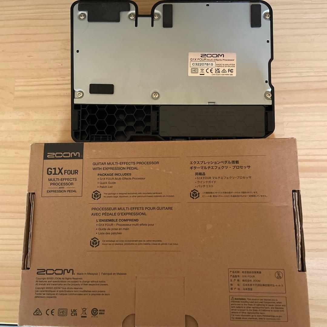 ギター ZOOM g1x four
