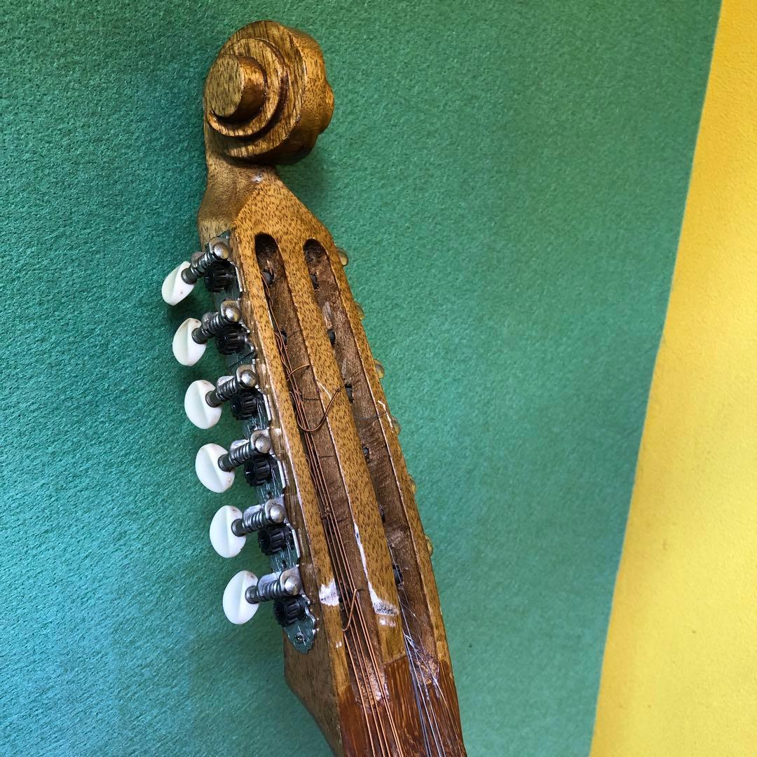 12弦バンジョー 木製ボディ メタルフープ付き