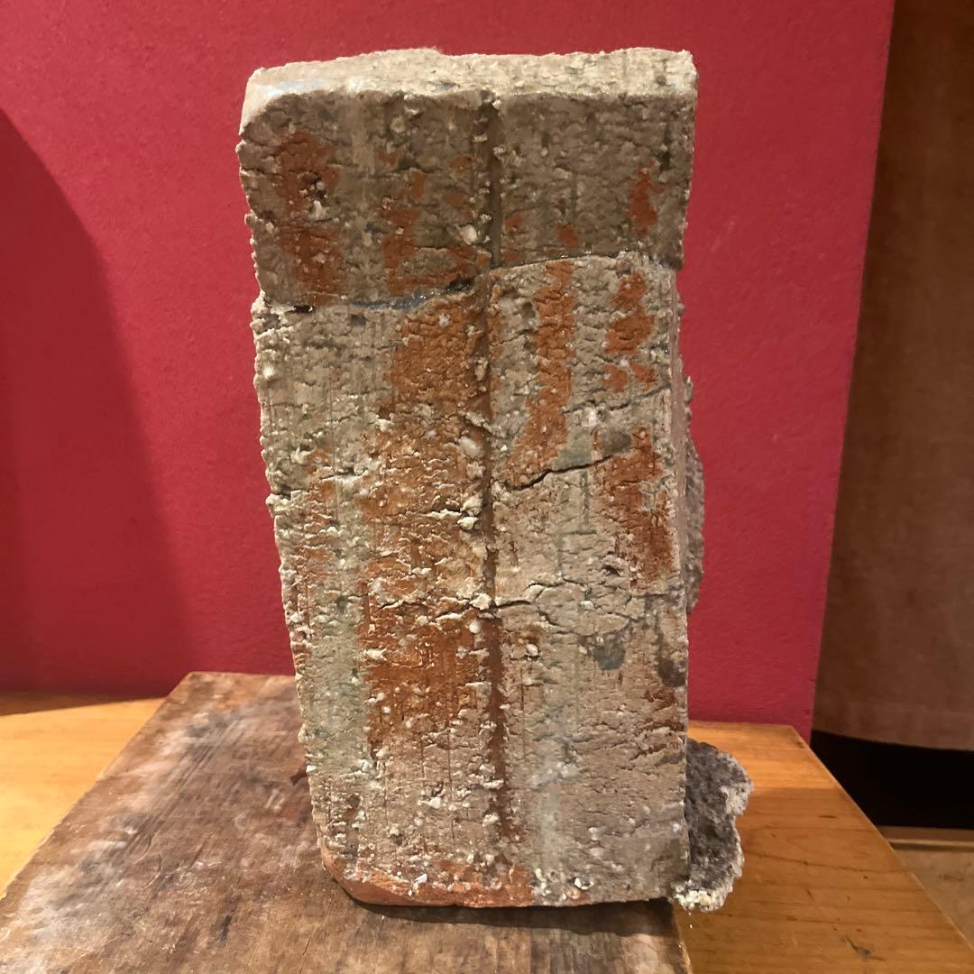 辻村塊 面取り伊賀花器