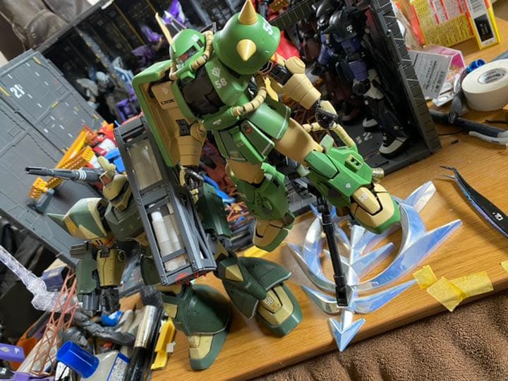 高機動型ザク ver. 2.0 トーマスクルツ専用機カラーver.