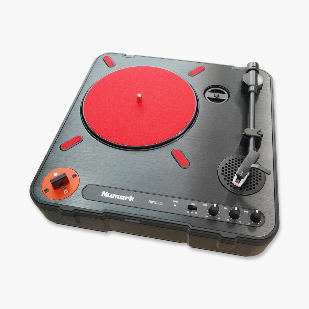 Numark PT01 Scratch ポータブルターンテーブル レコード