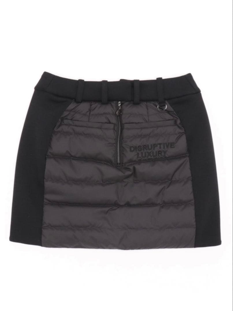 【新品タグ付き】G/FORE ジーフォア　ダウンスカート　ブラック