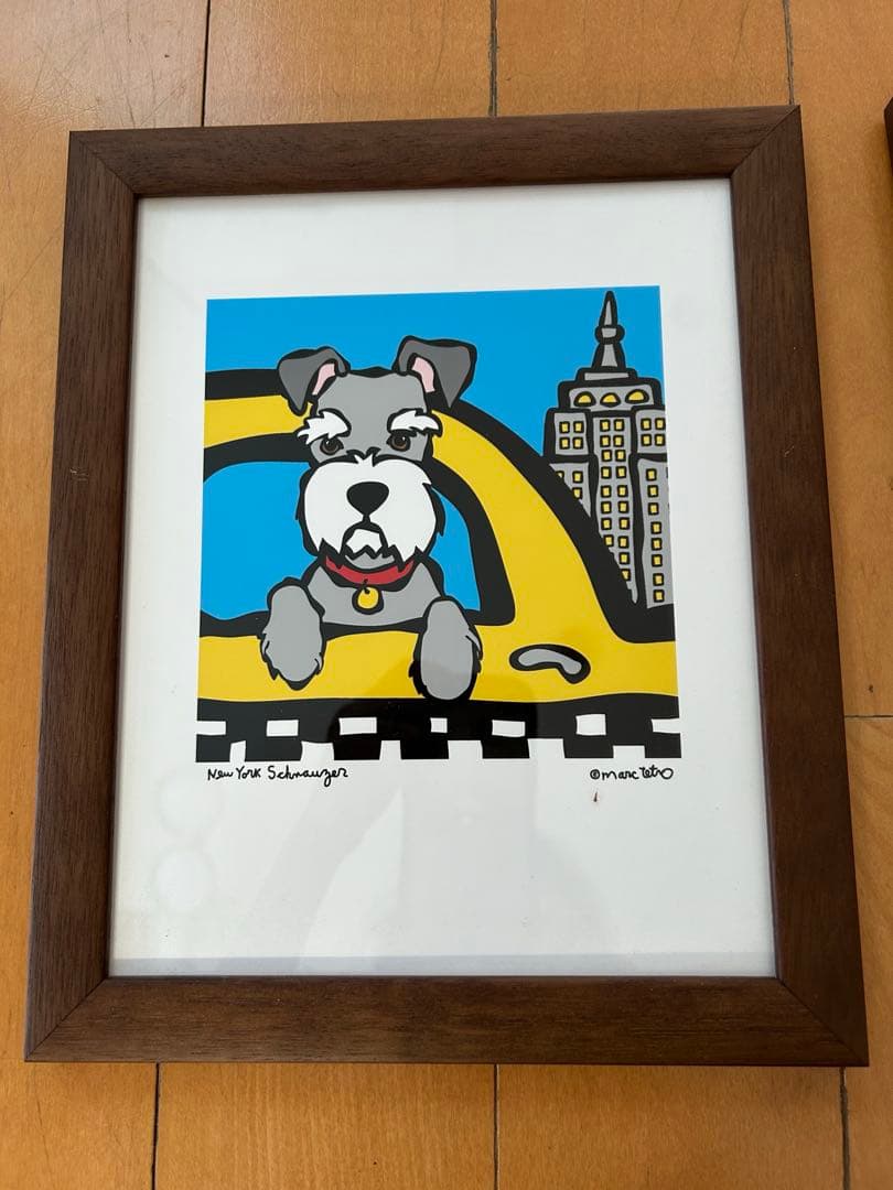 マークテトロ　Mark Tetro ポップアート シュナウザー　4点セット