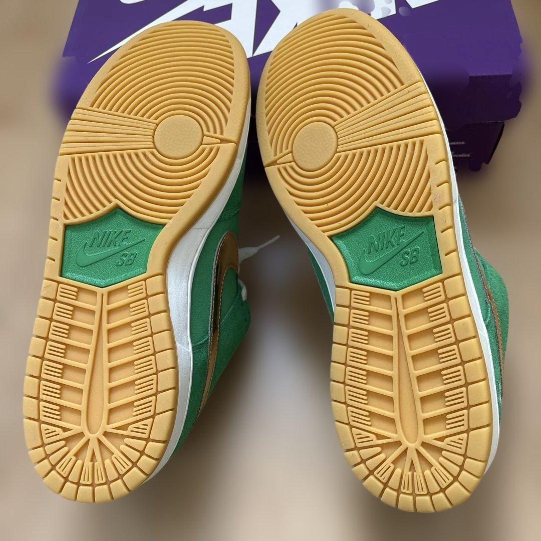 NIKE SB DUNK LOW PRO 28.5cm グリーン