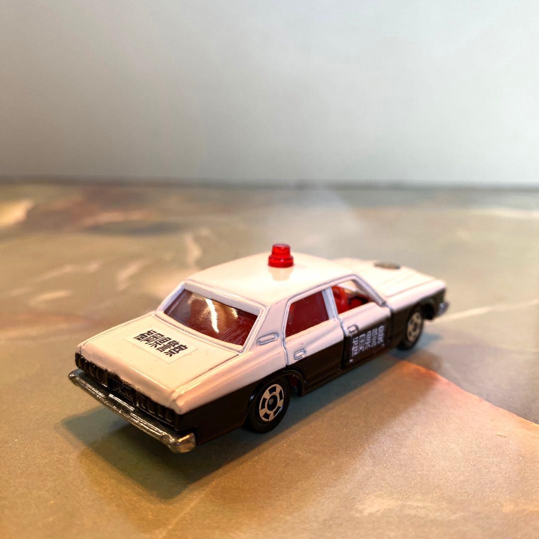 トミカNO.4 トヨタクラウンパトロールカー4台セット ラベル違い 日本製