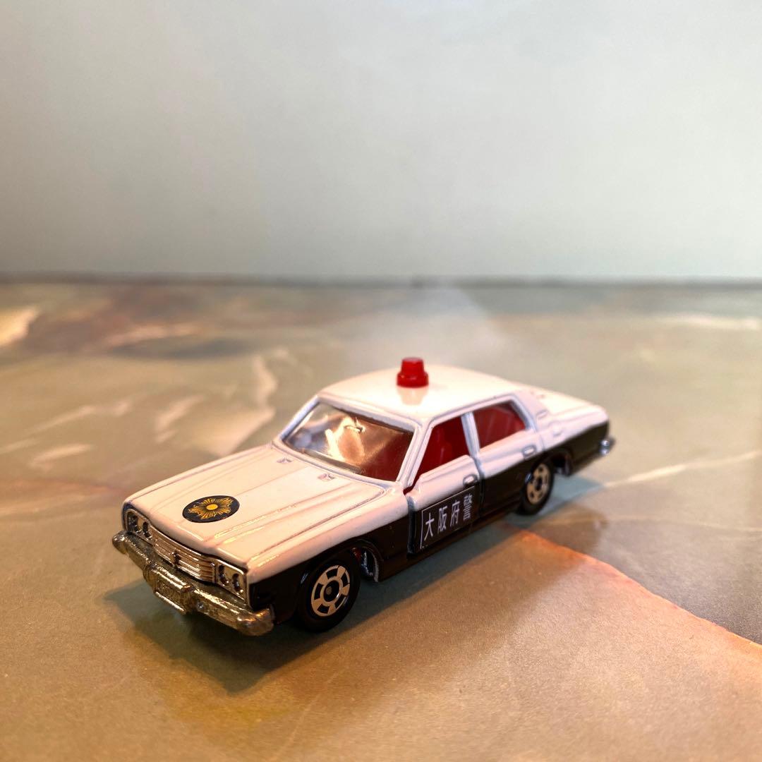 トミカNO.4 トヨタクラウンパトロールカー4台セット ラベル違い 日本製