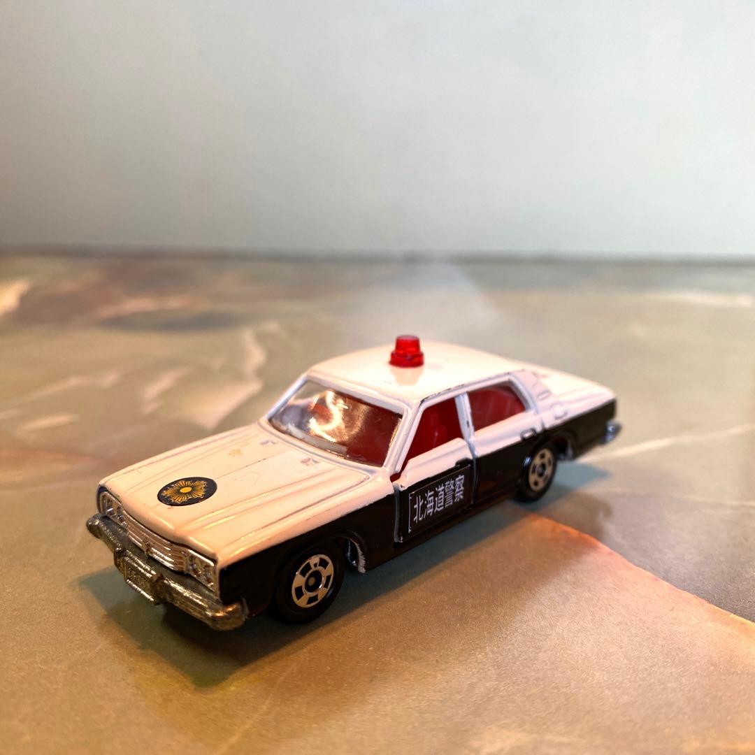 トミカNO.4 トヨタクラウンパトロールカー4台セット ラベル違い 日本製