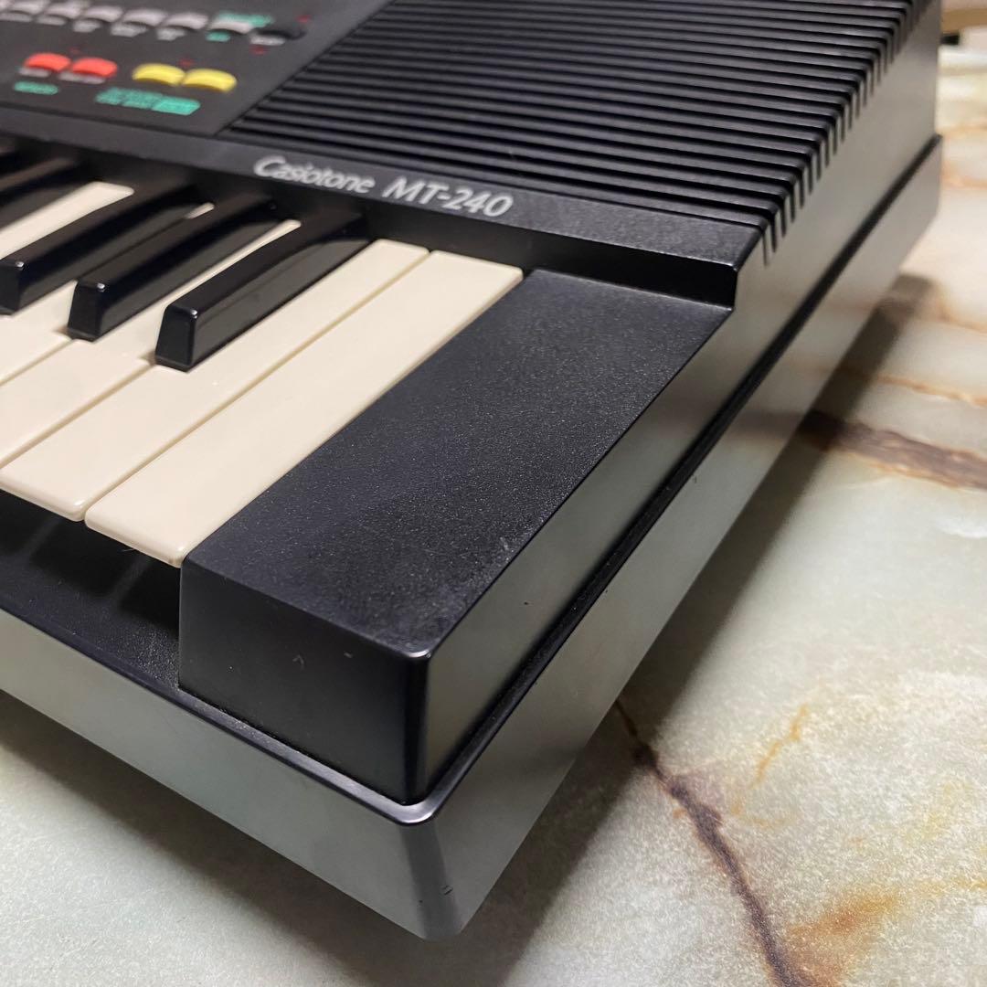 【美品】CASIO Casiotone MT-240 MIDIシンセサイザー