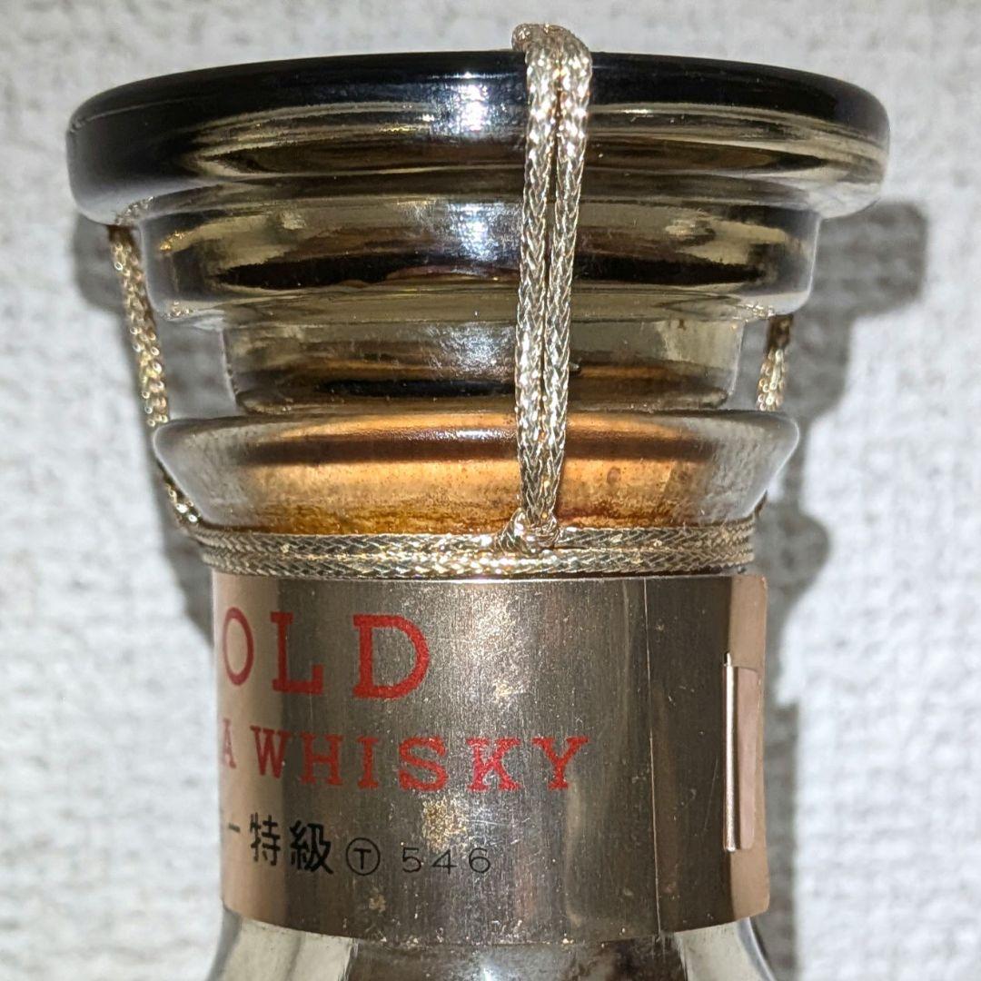 ニッカ　ゴールド　GOLD　特級　従価税率適用　720ml 43％　古酒　未開栓