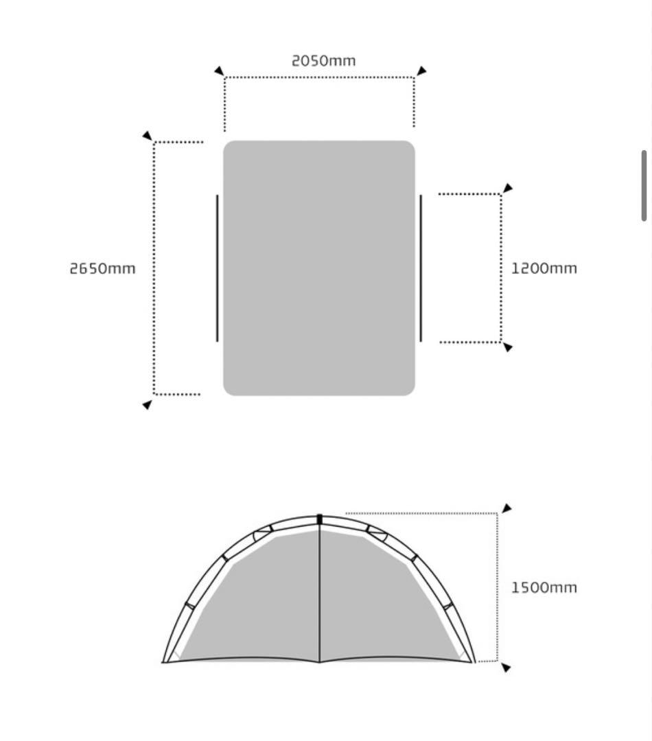 sapi様【2回使用】バックカントリー　XANADU 4P EXPEDITION