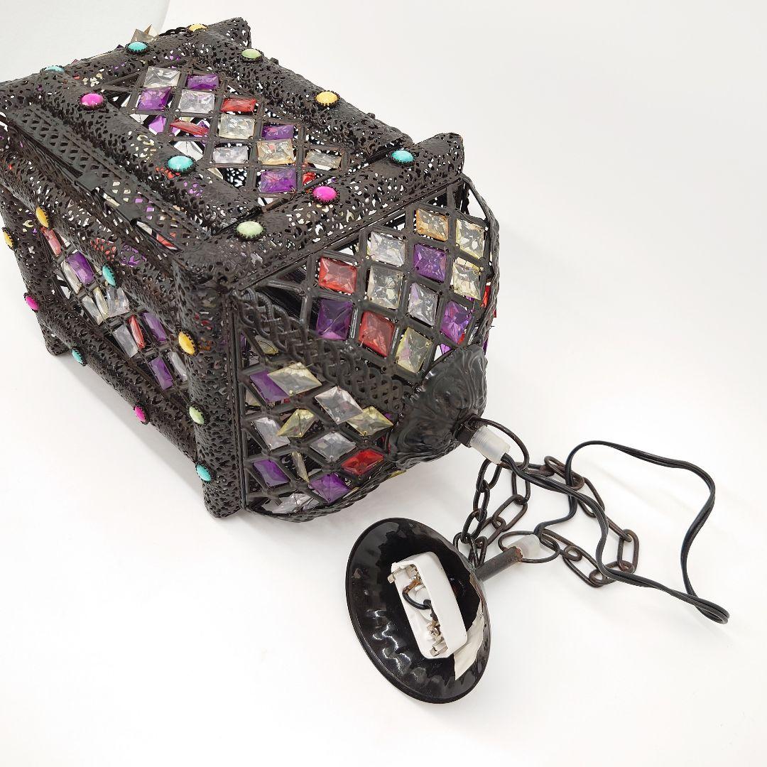 【希少品】 モロッコ風 ペンダントライト　吊り下げライト　アンティーク