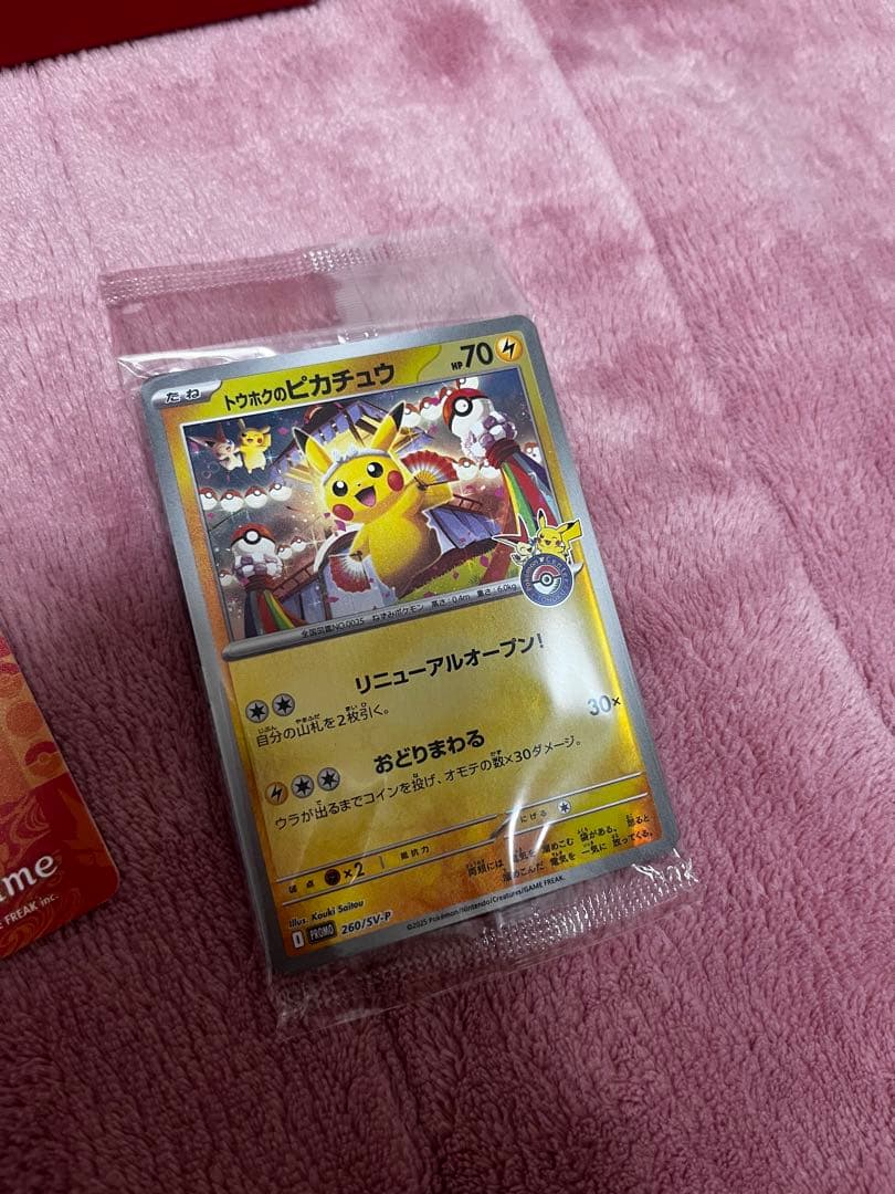 トウホクのピカチュウ スペシャルBOX ポケモンセンター　新品未開封