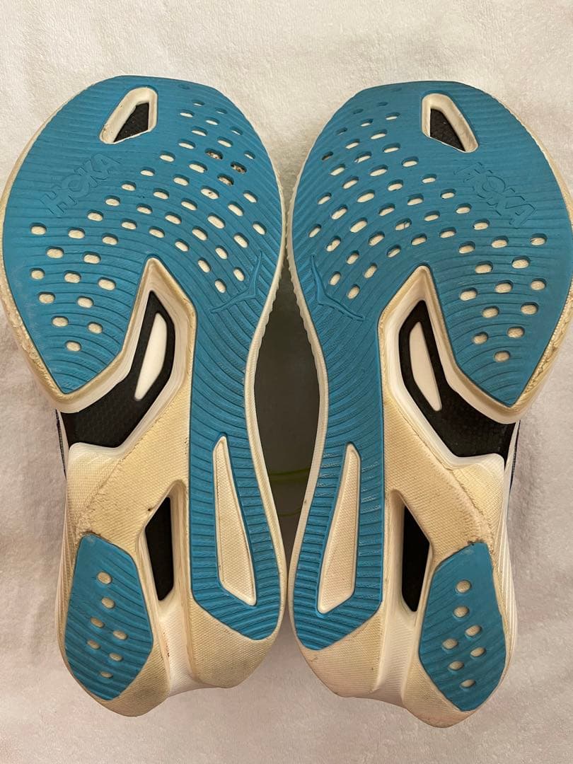 HOKAONEONE (ホカオネオネ) CIELO X1 ブルー×黄緑 28cm