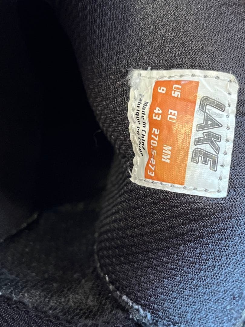 【美品】LAKE CX176 ロードバイクシューズ 43.0 BOAダイヤル