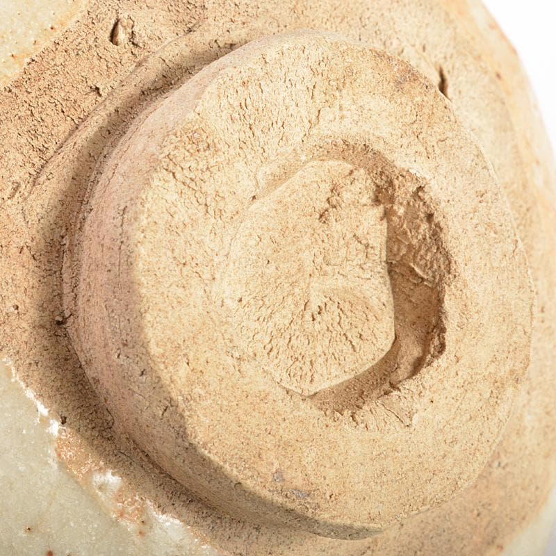 茶道具　志野焼　人間国宝　加藤孝造作　茶碗　共布共箱　M　R6892