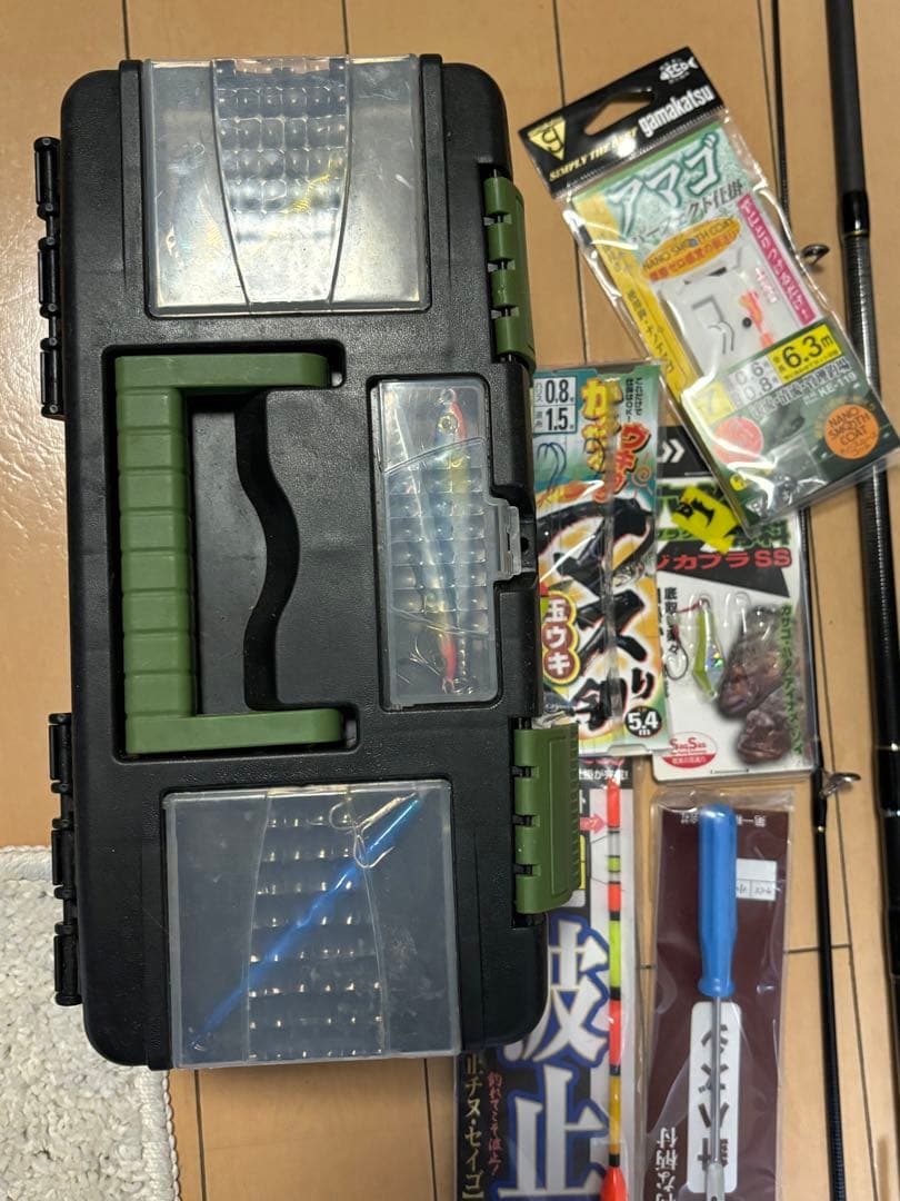 【釣りを始めたい方に】ルアーロッド、穴釣り用、リール、テンカラ、ルアー他のセット