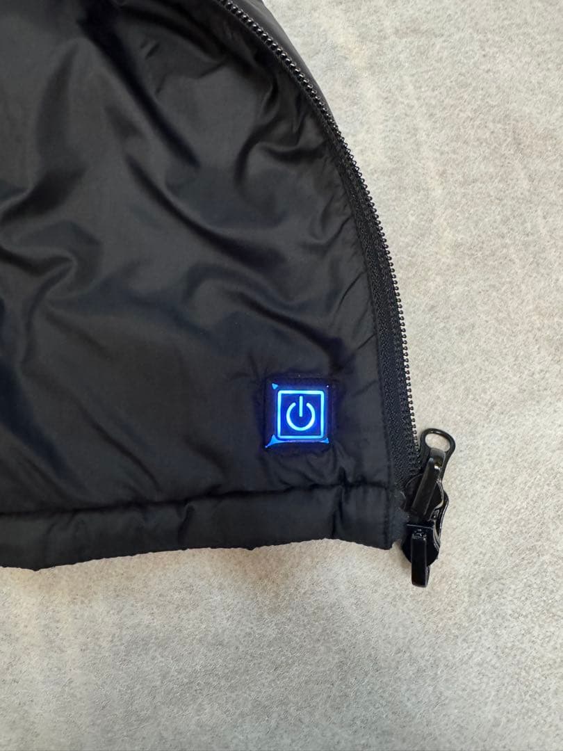 ビームスゴルフ×ワイルドシングデナリパーカ　電熱ベスト付　紺M