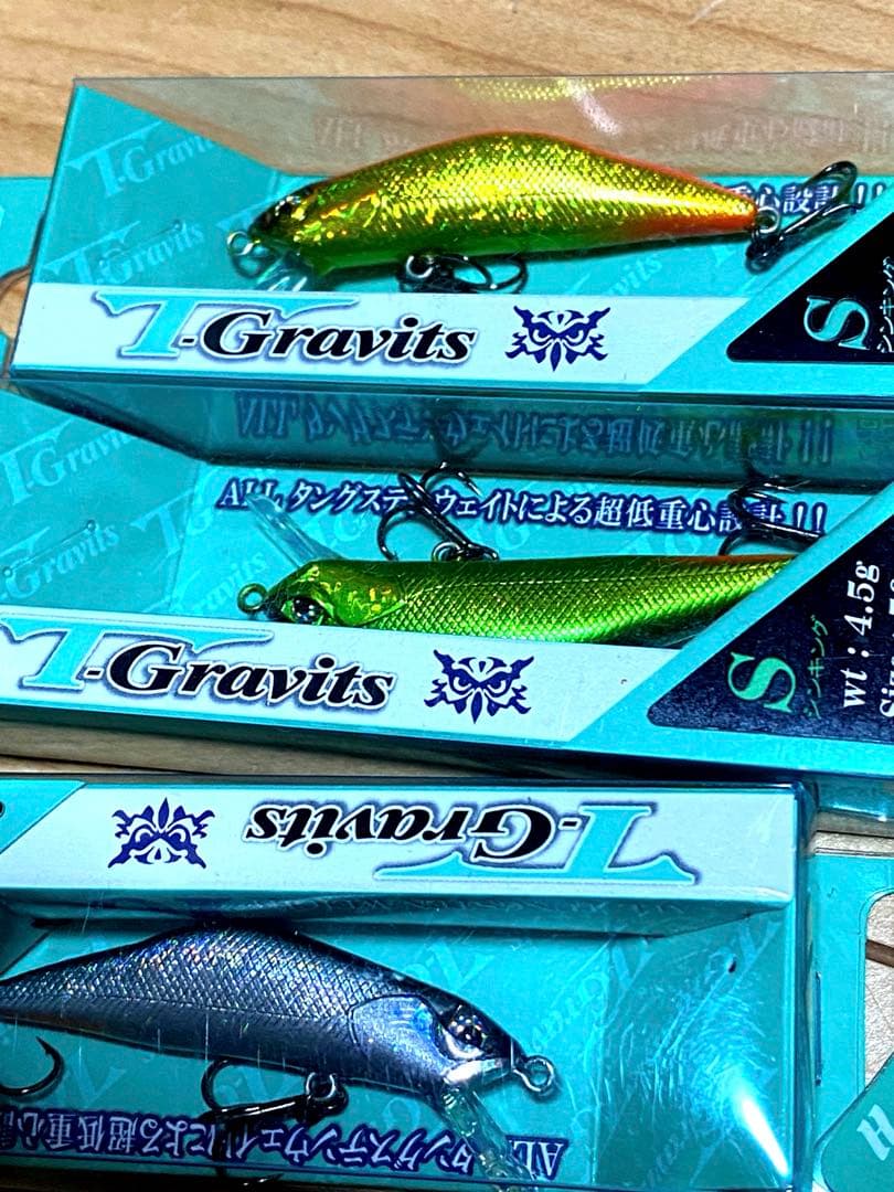 渓流ミノー　Tグラヴィッツ50S×6 ハードストリームス タングステンウエイト