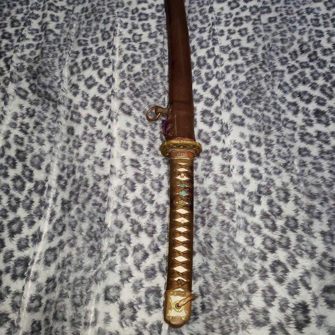 日本軍　軍刀　模造刀　九八式　野戦拵え　当時物