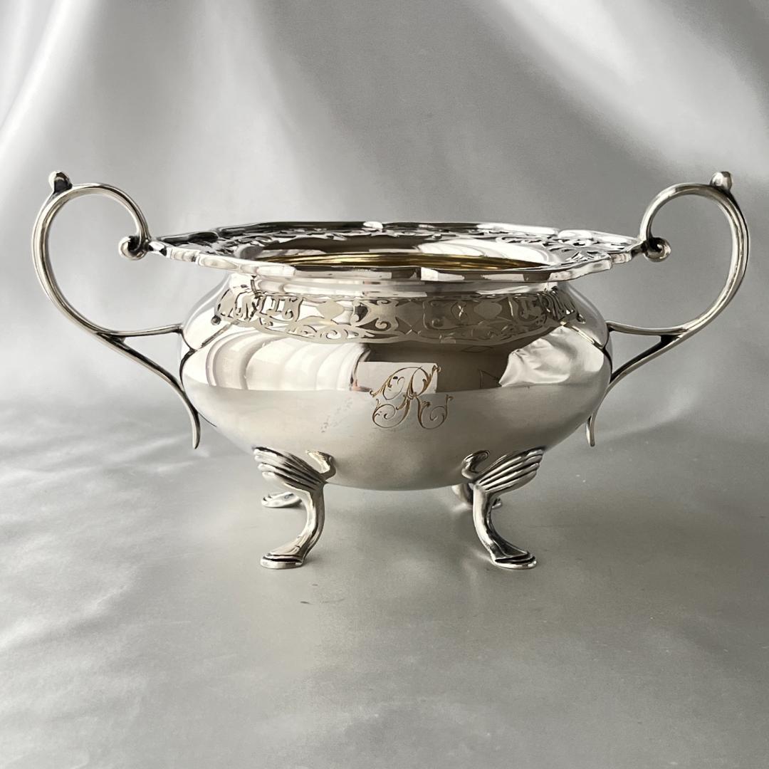 【 James Deakin】 透かしのティーセット 3点　ティーポット