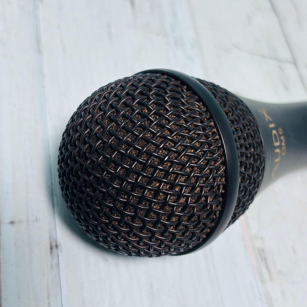 AUDIX オーディックス　ダイナミックマイク　OM5 美品　袋付き　ヴォーカル