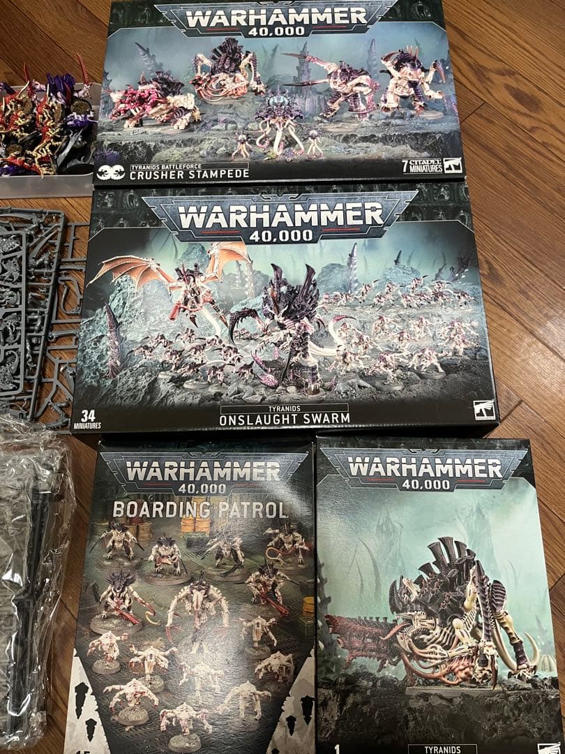 ウォーハンマーティラニッド大量引退セット