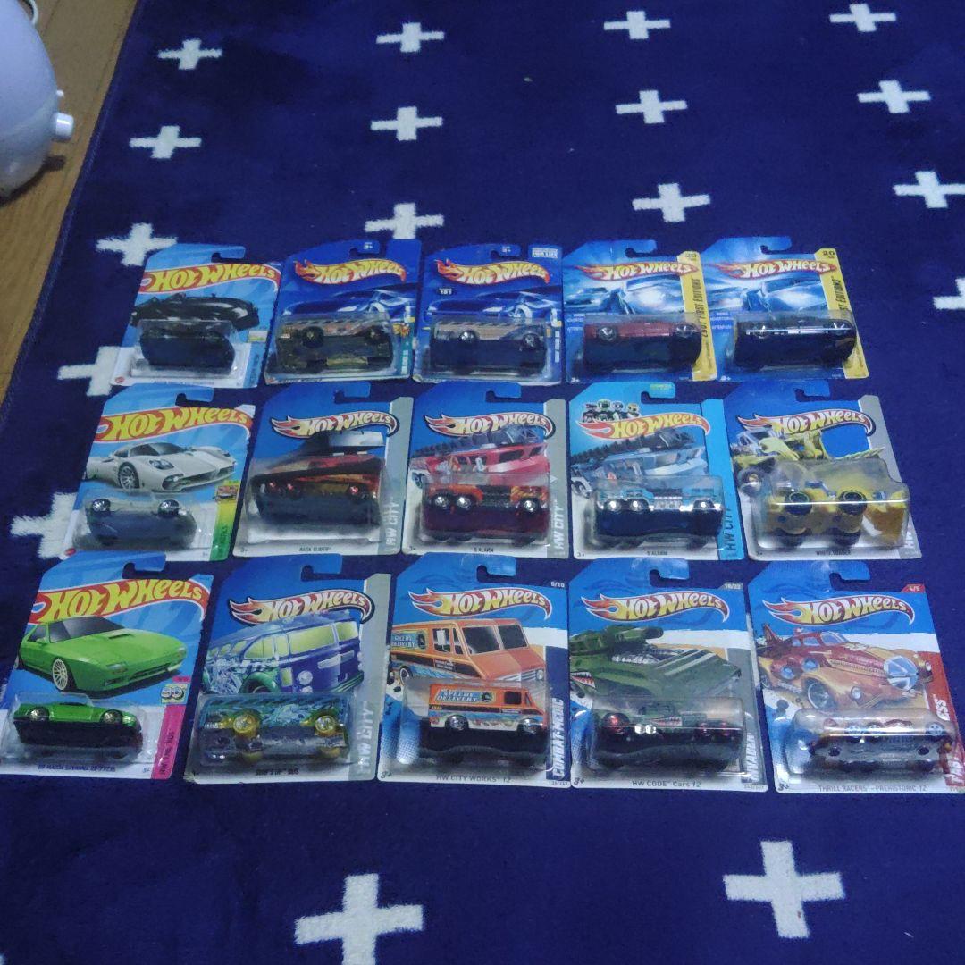 Hot Wheels ミニカーセット 15台
