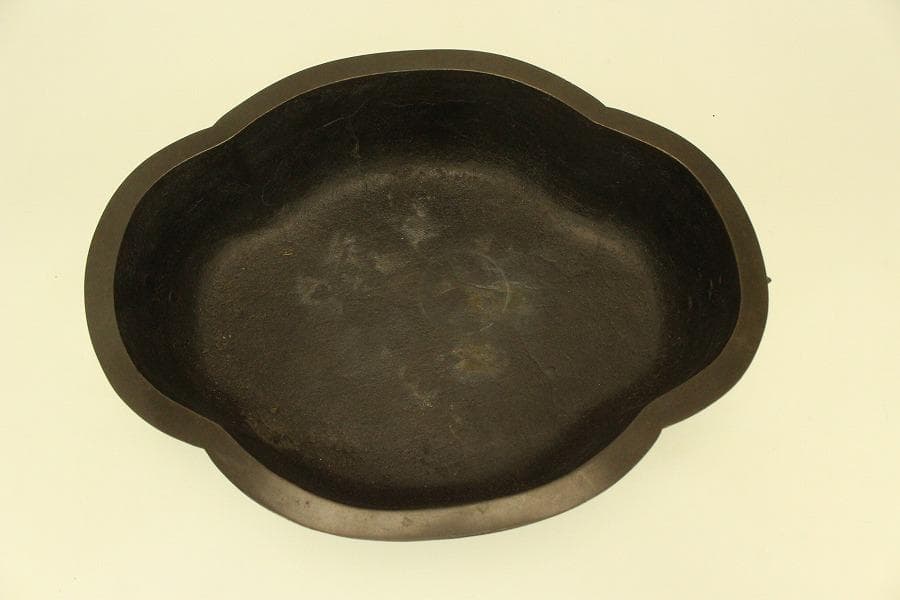 銅 水鳥模様 水盤(ZE490)