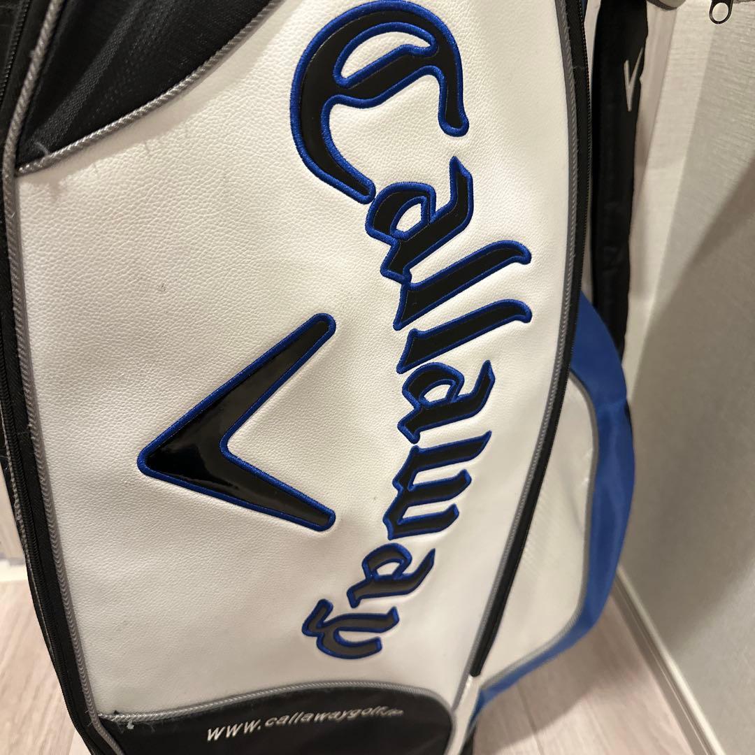 Callaway キャディバッグ 黒/青/白