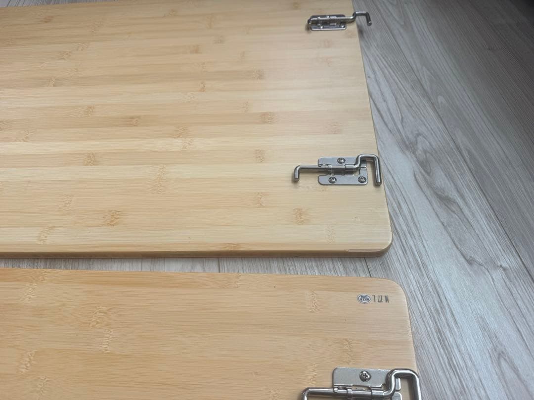  peak マルチファンクションテーブル竹ロング　2枚　ケース付旧カラー