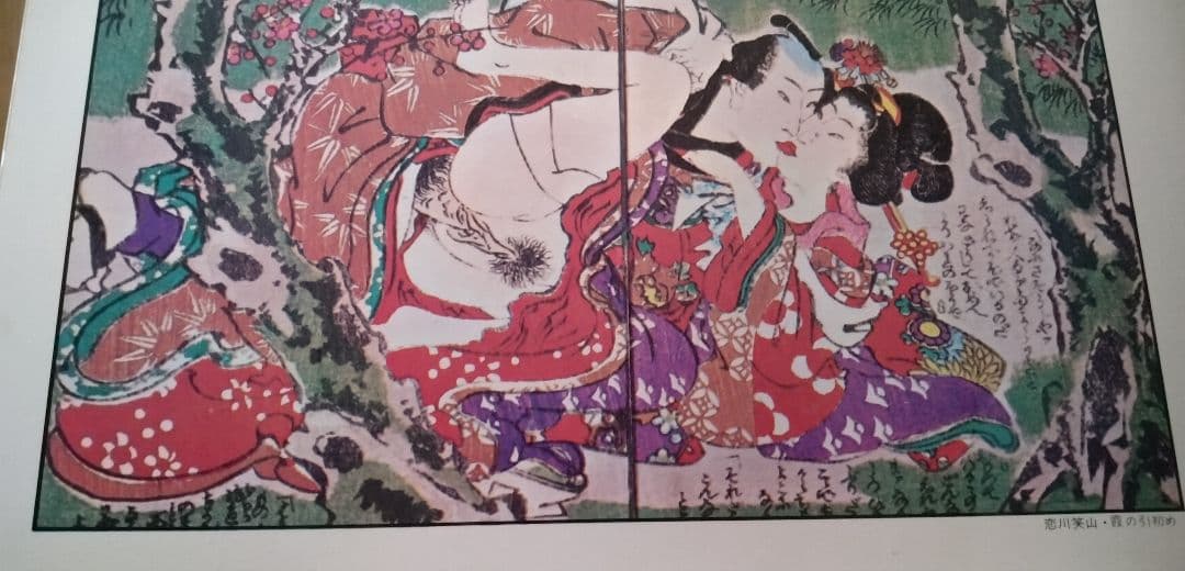 歌麿、北斎など9名の春画カラーフォト集全54枚