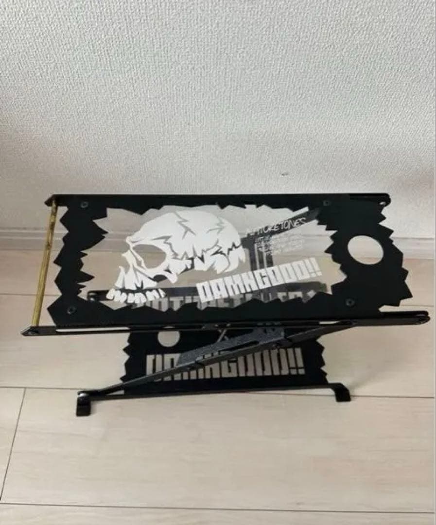 DAMNGOOD!! スカルデザイン アウトドアテーブル