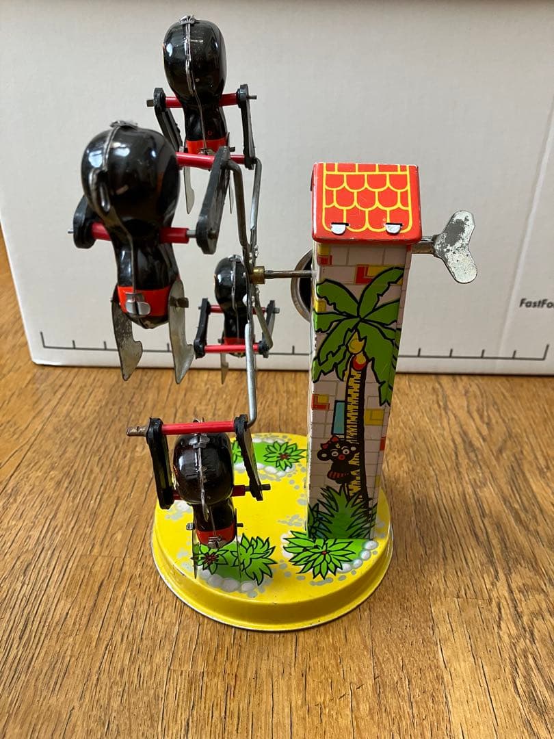 ビンテージ ブリキ 昭和レトロ MECHANICAL MERRY GOROUND