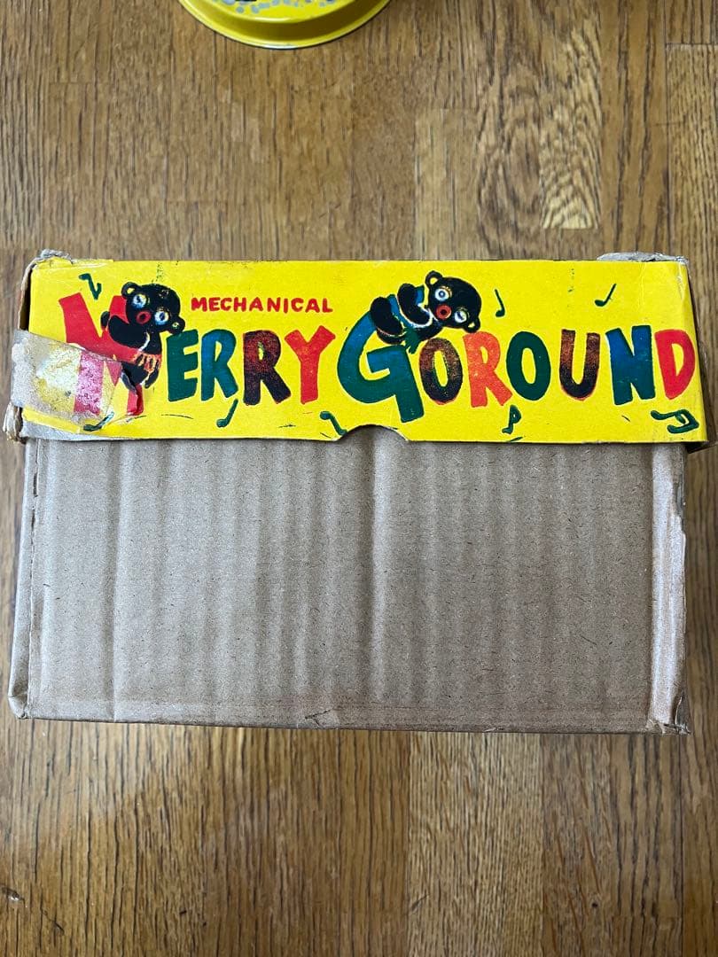 ビンテージ ブリキ 昭和レトロ MECHANICAL MERRY GOROUND
