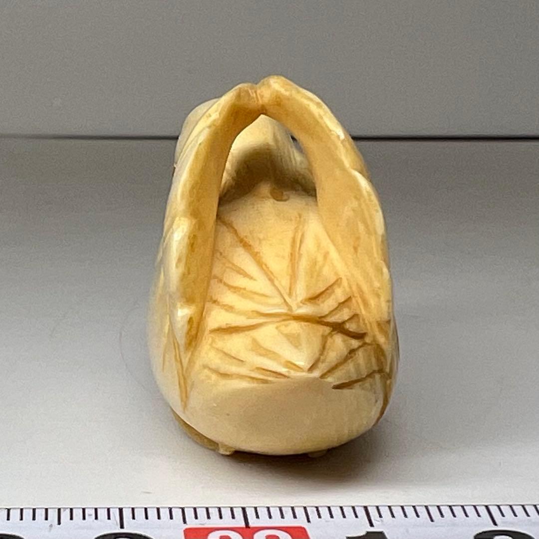 光正在銘 おしどり 根付 39g 東キ8-0204☆1F トヒト