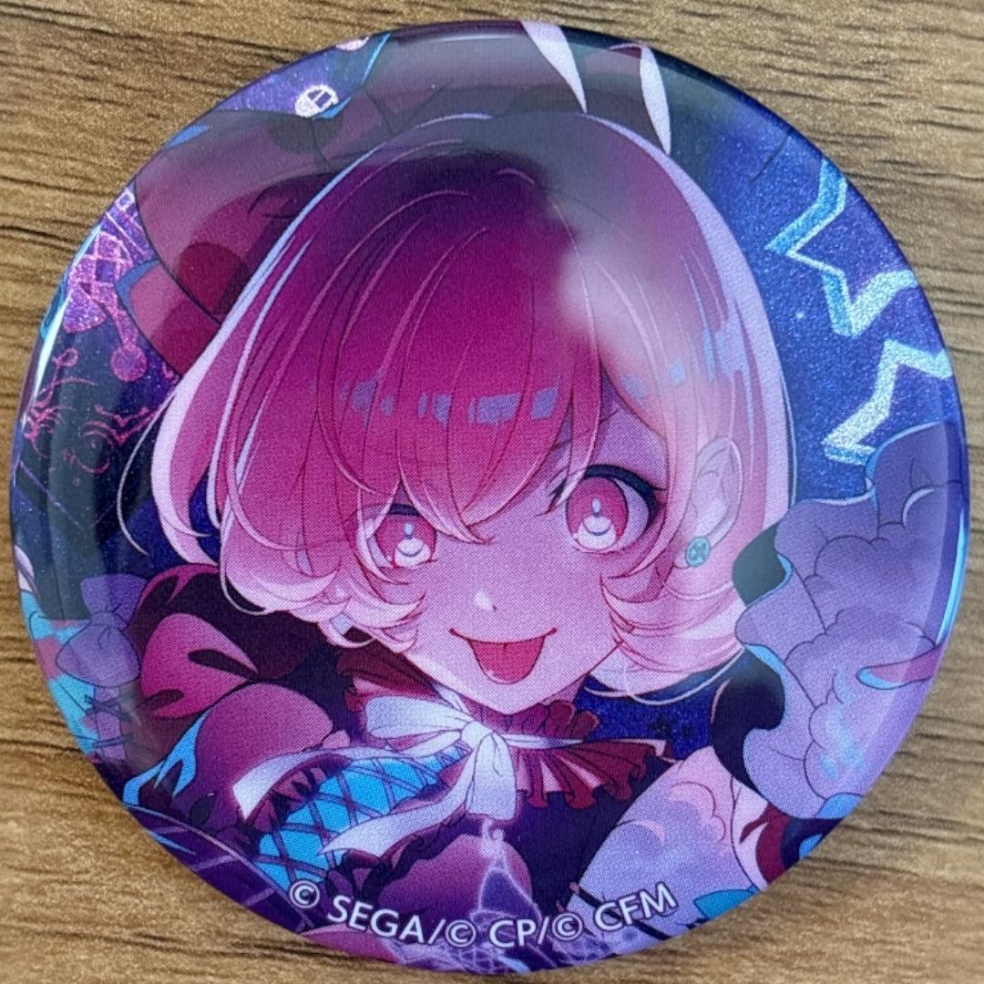 鳳えむ プロセカ グリッター缶バッジ 48A 10個