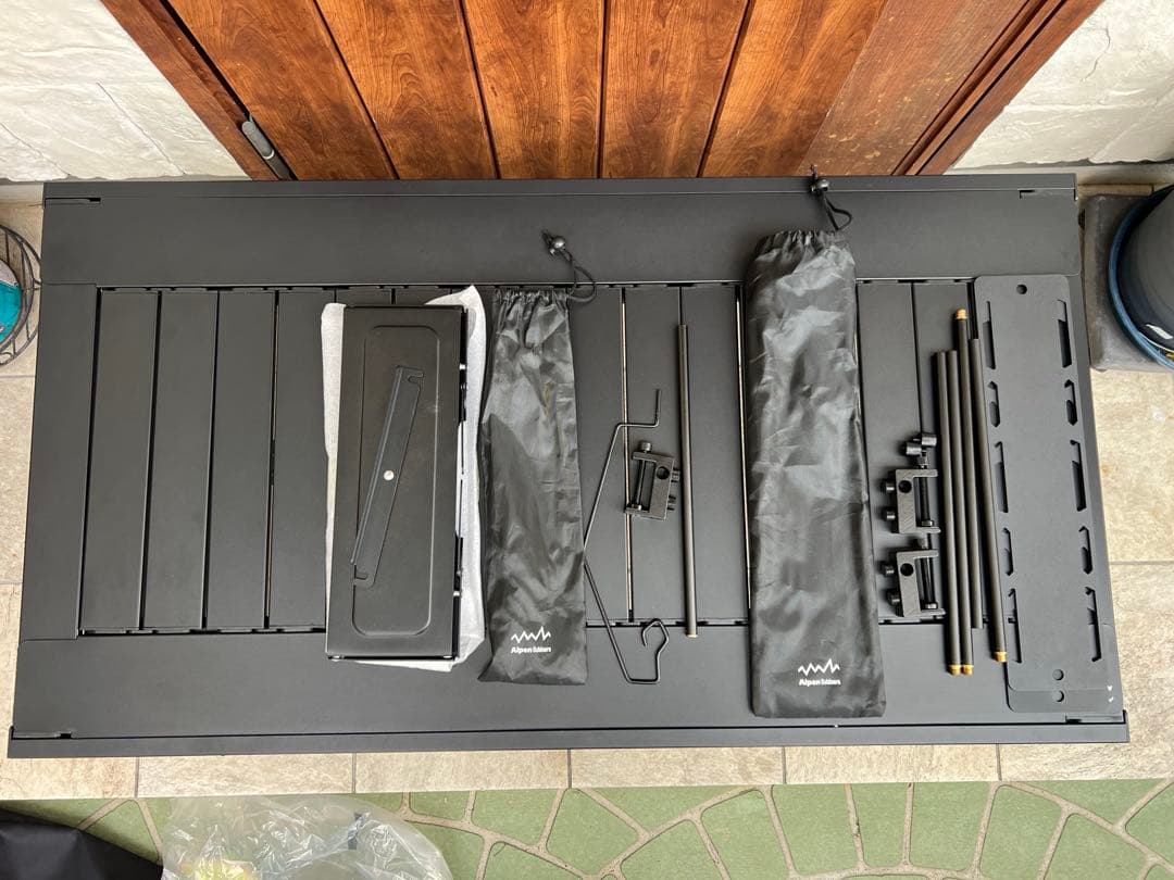 アルペンアウトドアーズ　AlpenOutdoors アルミユニットテーブル110