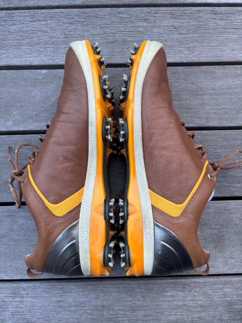 【高級】ECCO エコー ゴルフシューズ BIOM G2 ヤクレザー 43