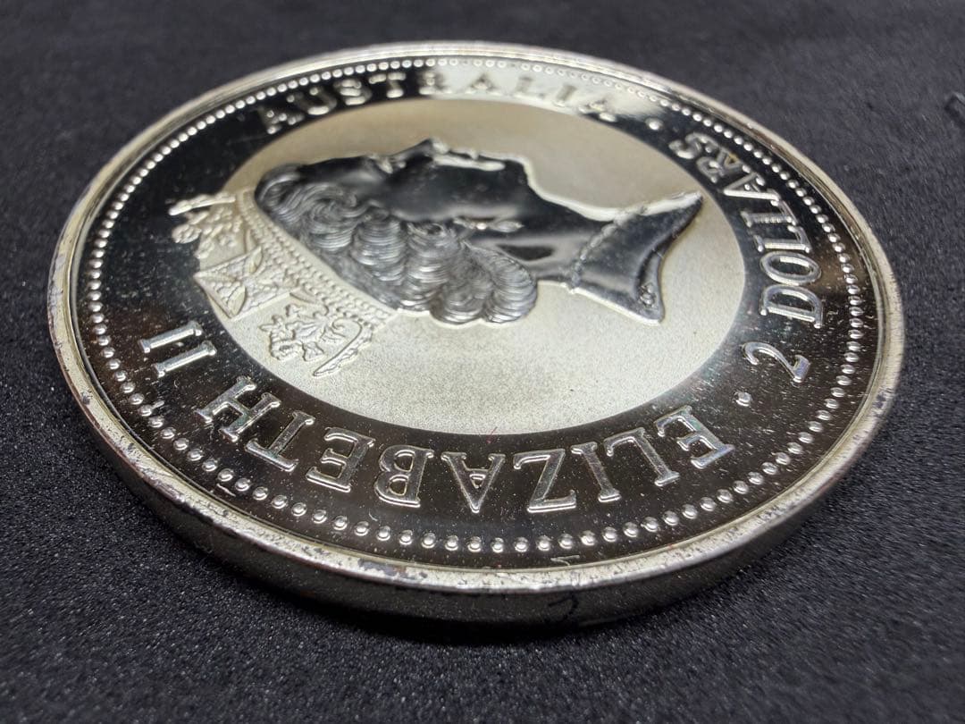 オーストラリア・クーカバラ銀貨 1997年 2ドル